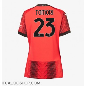 AC Milan Fikayo Tomori #23 Prima Maglia Femmina 2023-24 Manica Corta